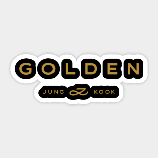 GOLDEN BY JUNGKOOK Sticker